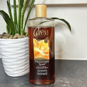 Caress PASSIONATE SPELL Passionfruit & Orange Rose Body Wash‎ 18 oz LARGE SIZE